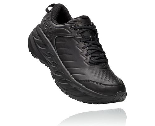 Hoka One One Herre Bondi Sr Road Løpesko Svart/Svart Norge-08MWV